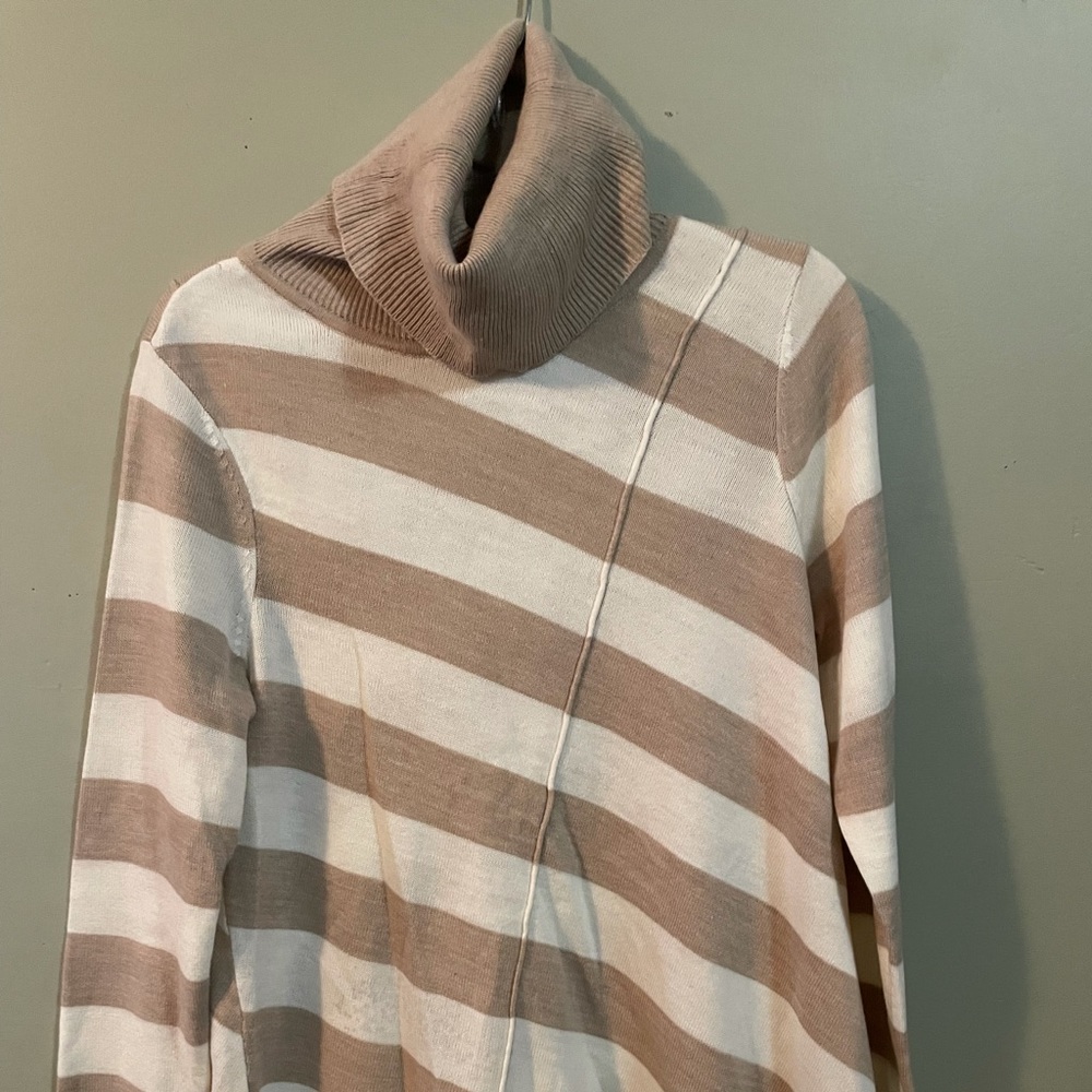 Women’s New York&Company TurtleneckStriped Sweater